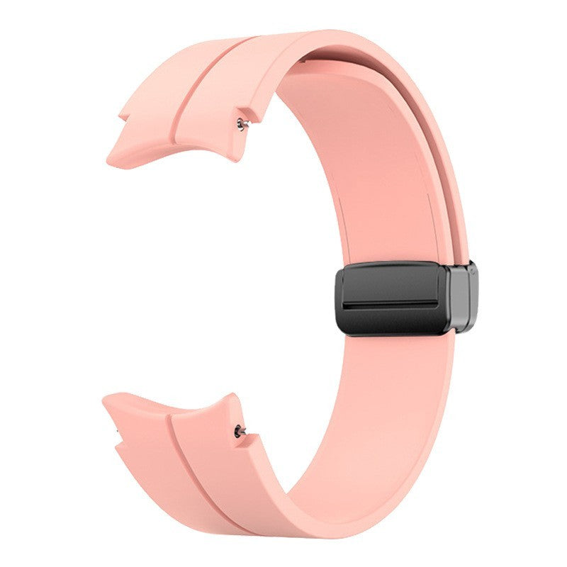 Magnetic Silicone Strap For Samsung Galaxy Watch 7 6 5 4 20mm Band 40/44mm Pro