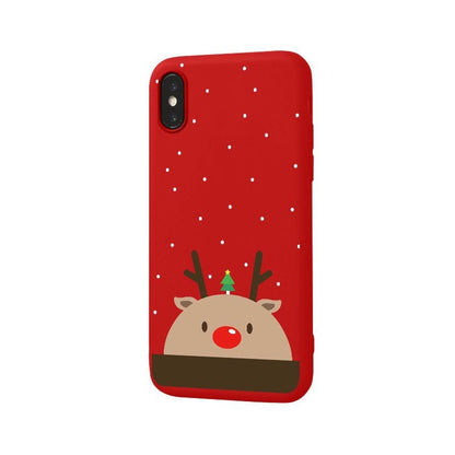 Soft Silicone Christmas Phone Case Cover Apple iPhone 12 11 Pro Max XR X XS 8 7