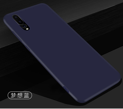 Soft Thin Matte TPU Gel Silicone Phone Case Cover Huawei P10 P20 P30 Lite/Pro