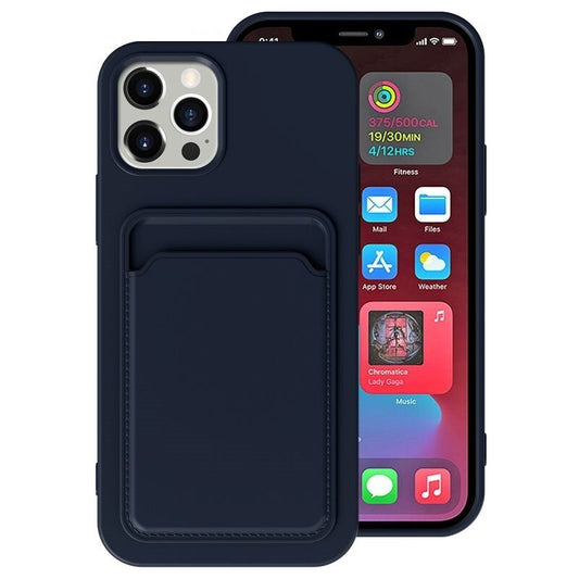 Case For iPhone 12 11 XS Max XR X 7 Wallet Card Holder Shockproof Cover Silicone