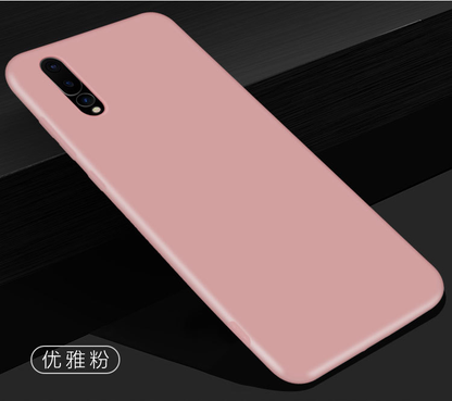 Soft Thin Matte TPU Gel Silicone Phone Case Cover Huawei P10 P20 P30 Lite/Pro