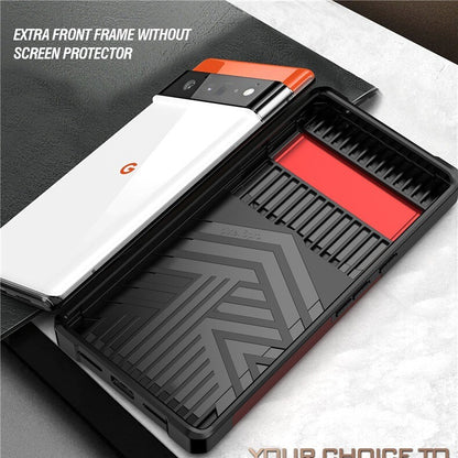 Hybrid Phone Case with Credit Card Holder For Google Pixel 10 9a 9 8 7 6 Pro XL