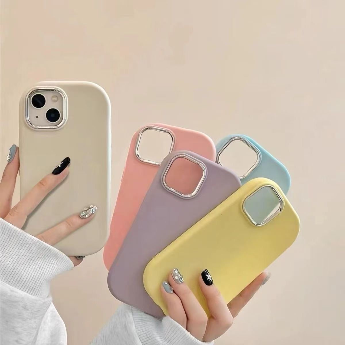 Soft Slim Matte TPU Silicone Shockproof Case Cover For iPhone 17 16 15 Pro Max