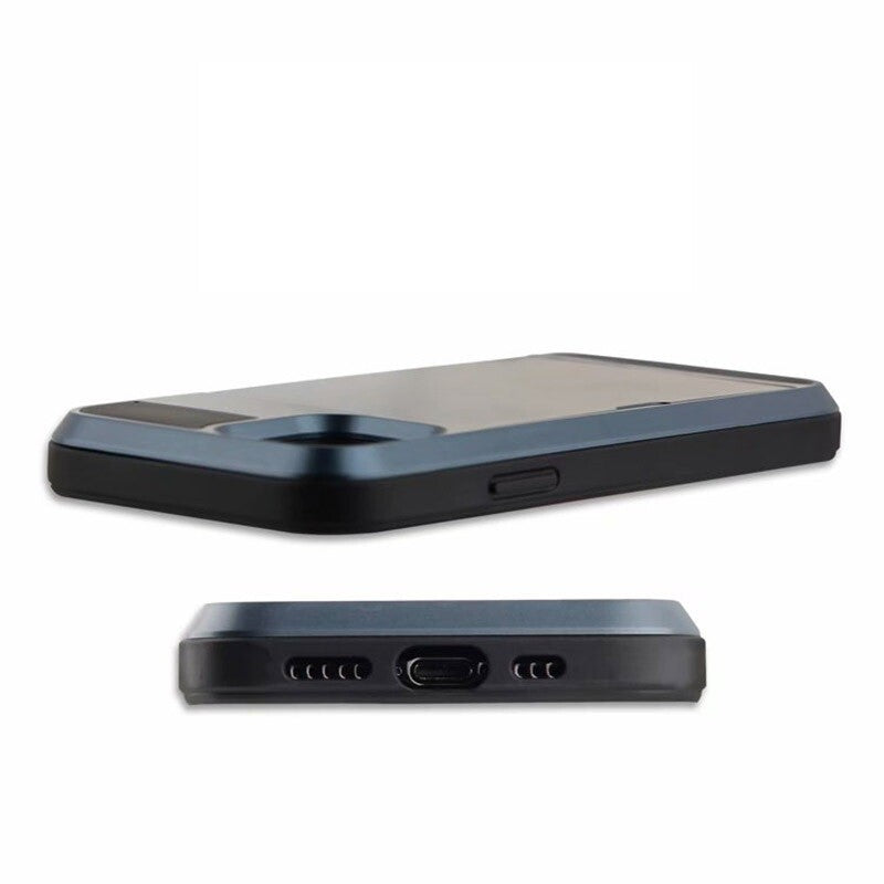 Hybrid Phone Case with Hidden Credit Card Holder For iPhone 12 / 12 Pro Max Mini