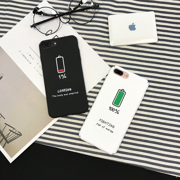  Hard Matte Couple Battery Phone Case Cover For iPhone XS Max XR X 11 8 7 6 Plus