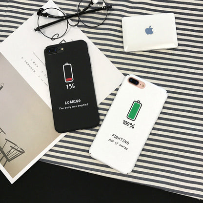  Hard Matte Couple Battery Phone Case Cover For iPhone XS Max XR X 11 8 7 6 Plus