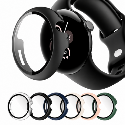 For Google Pixel Watch 1/2/3/4 41 45 Case Screen Protector Full Protective Cover
