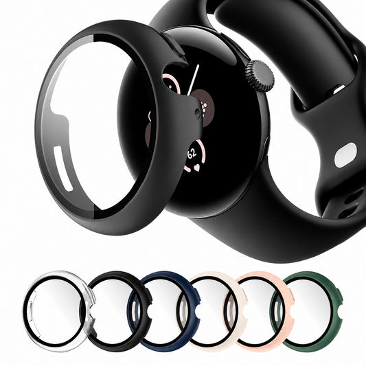 For Google Pixel Watch 1/2/3/4 41 45 Case Screen Protector Full Protective Cover