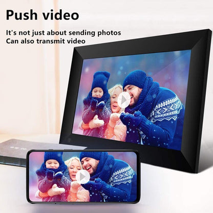 Digital Photo Frame 10.1 inch 1080P HD WiFi Touch Screen App 32GB Video Share
