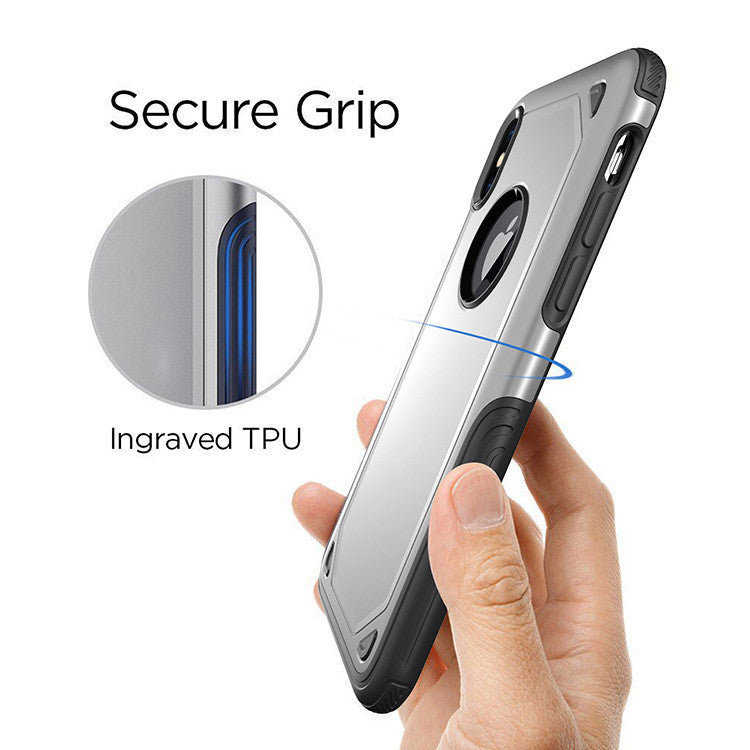  Hybrid Armor Shockproof Rugged Bumper Case For Apple iPhone 6 6s 7 8 X Plus +