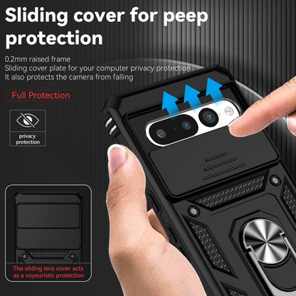 For Google Pixel 7a / 7 / 7 Pro Case Shockproof Rugged Cover Ring Holder Camera