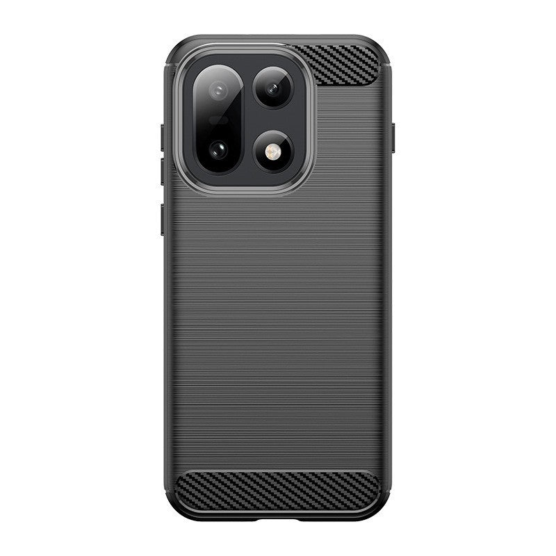 Carbon Fibre TPU Silicone Gel Phone Case Cover For OnePlus 15 13 12 9 8 7 6 Pro