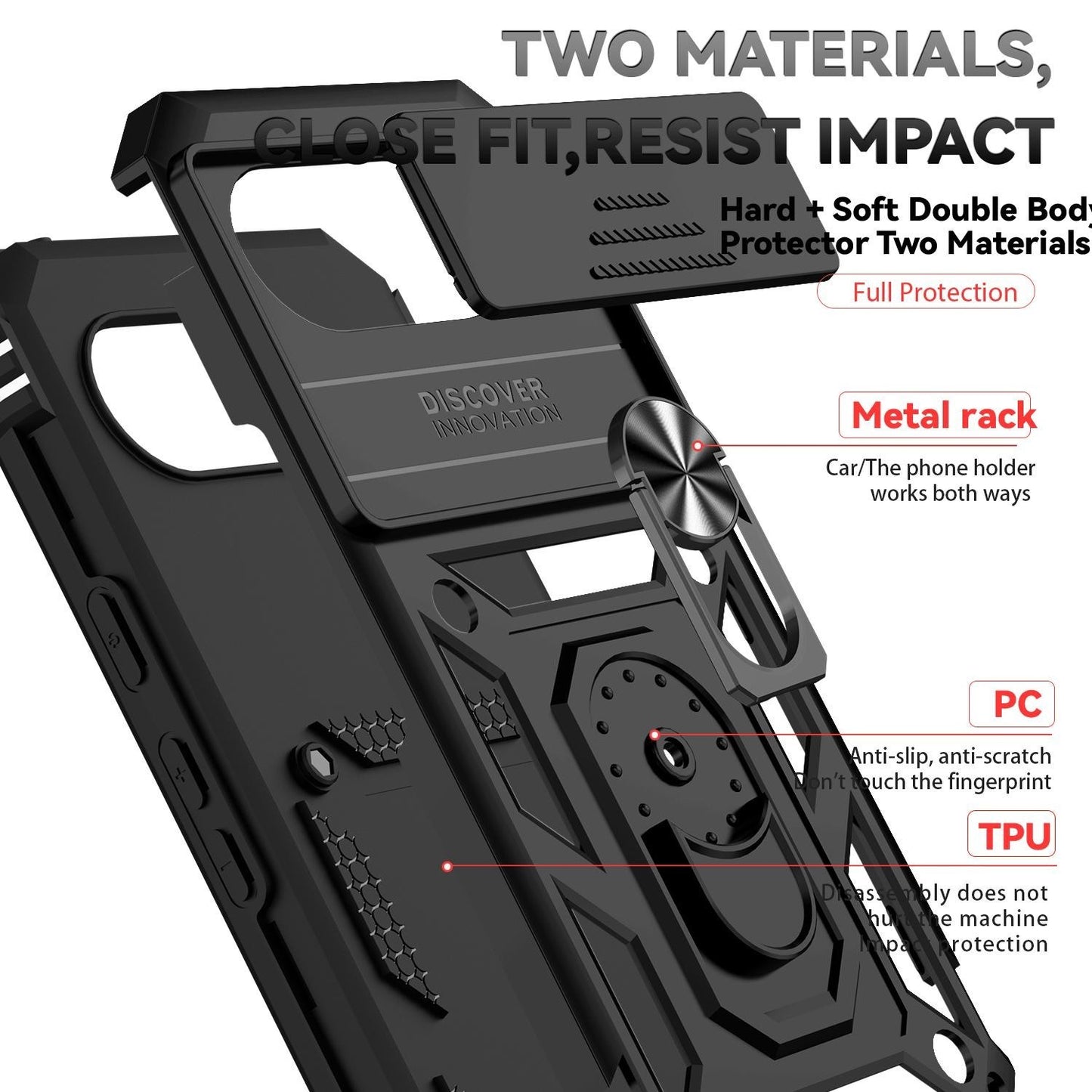 For Google Pixel 10 / 10 Pro / 10 Pro XL / 10a Case Heavy Duty Shockproof Rugged