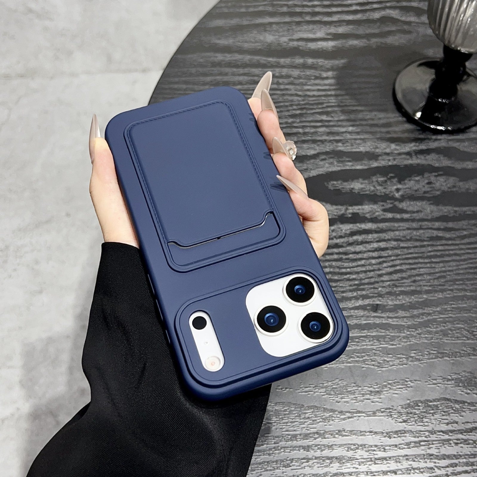 Case For iPhone 14 Pro Max 14 Plus Wallet Card Holder Shockproof Cover Silicone