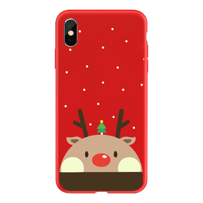 Soft Silicone Christmas Phone Case Cover Apple iPhone 13 12 11 Pro Max XR X XS 7