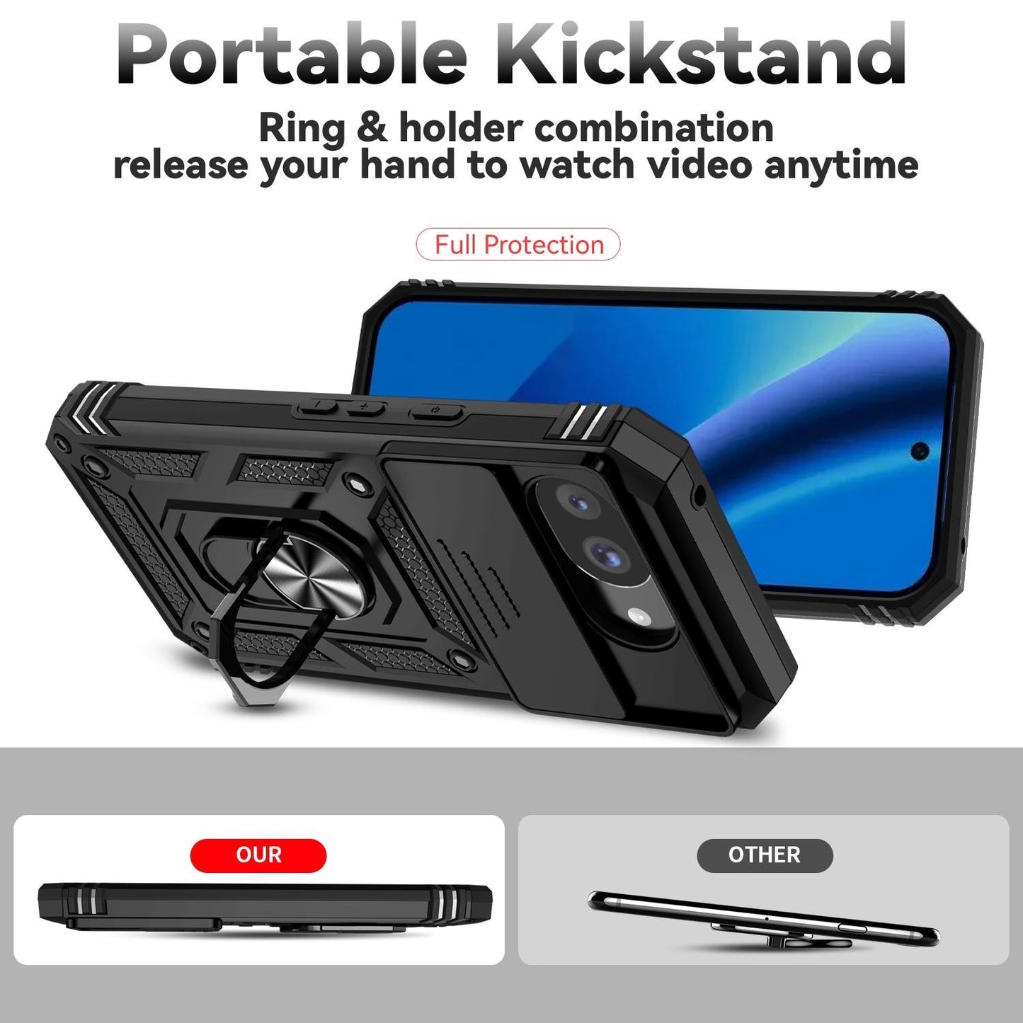 For Google Pixel 10 / 10 Pro / 10 Pro XL / 10a Case Heavy Duty Shockproof Rugged