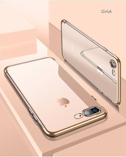 Luxury Ultra Slim Shockproof Bumper Case Cover for Apple iPhone X 8 7 6S 5 Plus