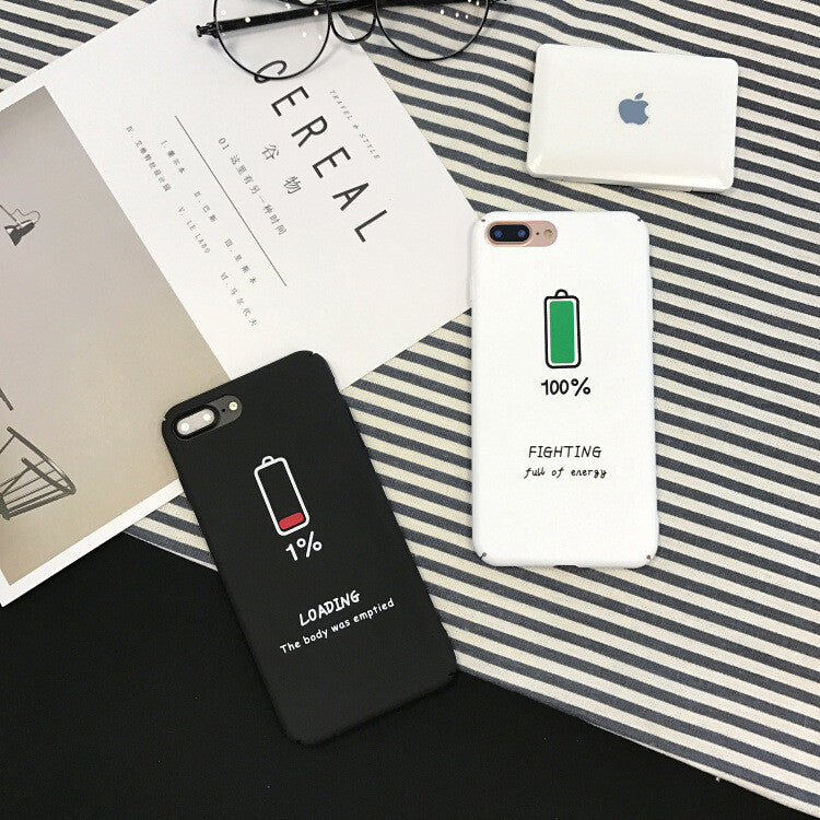  Hard Matte Couple Battery Phone Case Cover For iPhone XS Max XR X 11 8 7 6 Plus