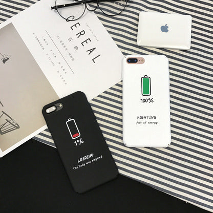  Hard Matte Couple Battery Phone Case Cover For iPhone XS Max XR X 11 8 7 6 Plus