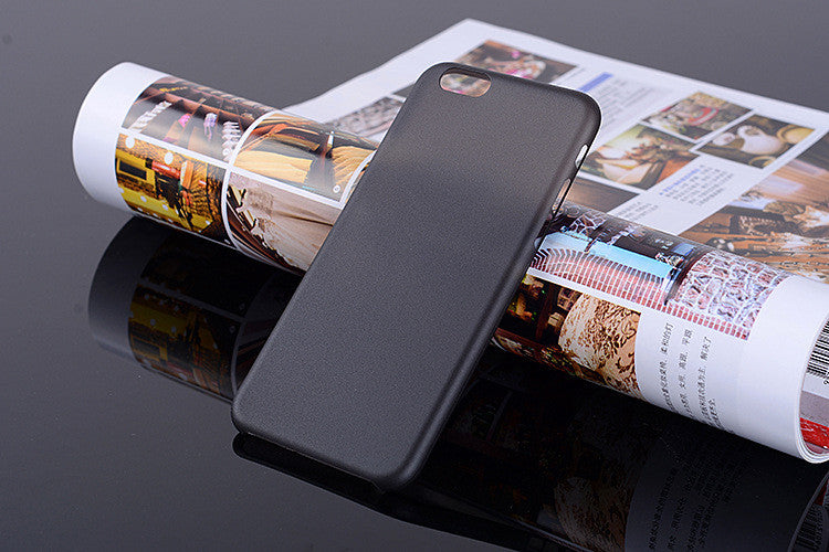 Basic Thin Plastic phone case cover for apple iPhone 6/6s/7/8/X/Plus + Samsung