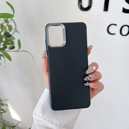 Leather Texture TPU Case For Samsung Galaxy S26 S25 S24 Shockproof Phone Cover