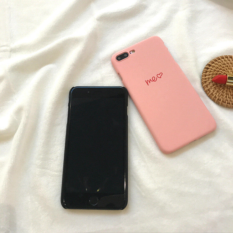 'Me You' Thin Couple Hard Matte Phone Case Cover For X XR XS Max Plus 8 7 6S 6