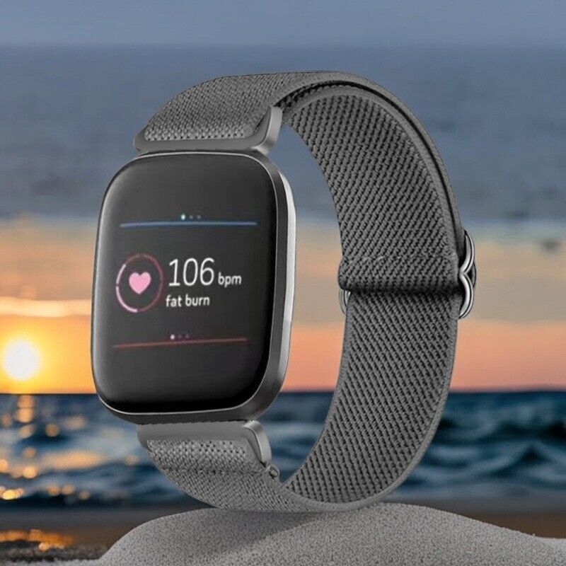 For Fitbit Versa 2 3 4 Charge 5 6 Replacement Nylon Sport Air Strap Watch Band
