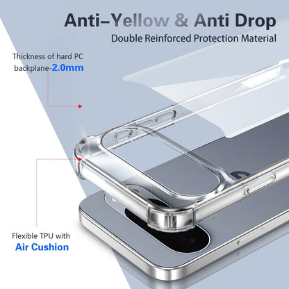 For Google Pixel 10A 10 9a 9 Pro XL 8A 7a Case Clear Shockproof Gel Phone Cover