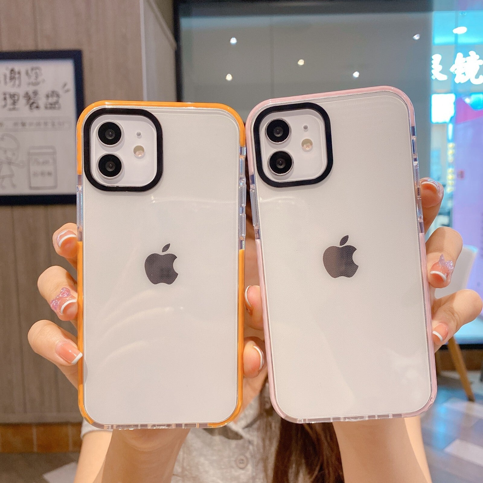 Clear Silicone Shockproof Phone Case Cover iPhone 17 16 15 14 Pro Max Plus 13 12