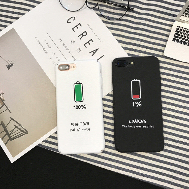  Hard Matte Couple Battery Phone Case Cover For iPhone XS Max XR X 11 8 7 6 Plus