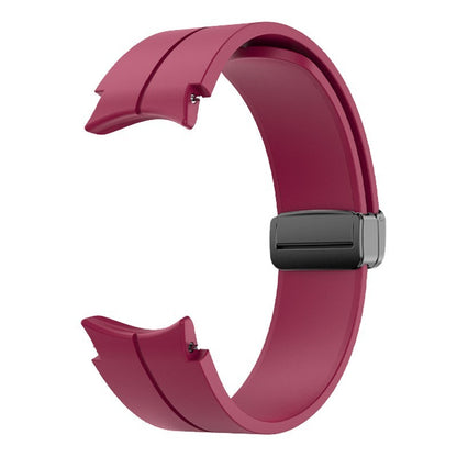 Magnetic Silicone Strap For Samsung Galaxy Watch 7 6 5 4 20mm Band 40/44mm Pro