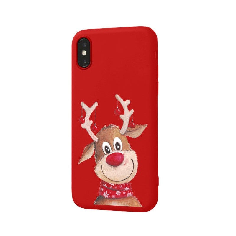 Soft Silicone Christmas Phone Case Cover Apple iPhone 12 11 Pro Max XR X XS 8 7