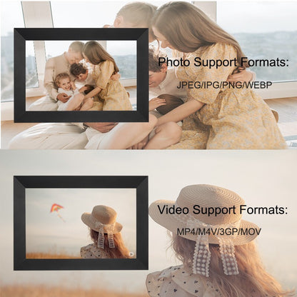 Digital Photo Frame 10.1 inch 1080P HD WiFi Touch Screen App 32GB Video Share