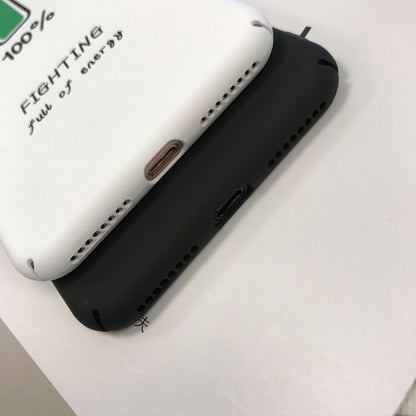  Hard Matte Couple Battery Phone Case Cover For iPhone XS Max XR X 11 8 7 6 Plus