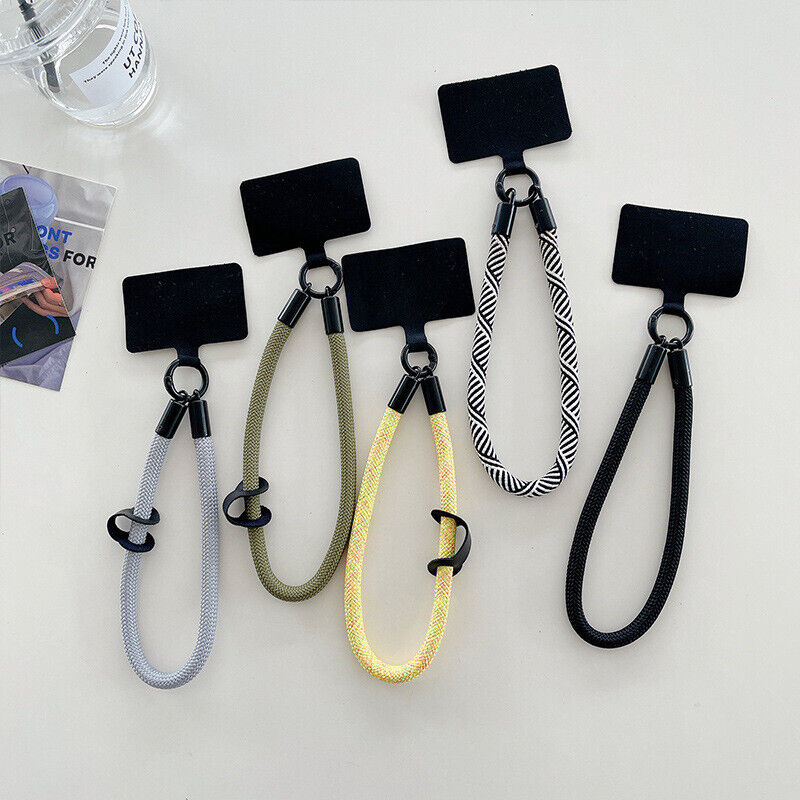 Universal Detachable Rope Wrist Strap For Apple Samsung Google LG Mobile Phone