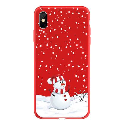 Soft Silicone Christmas Phone Case Cover Apple iPhone 13 12 11 Pro Max XR X XS 7