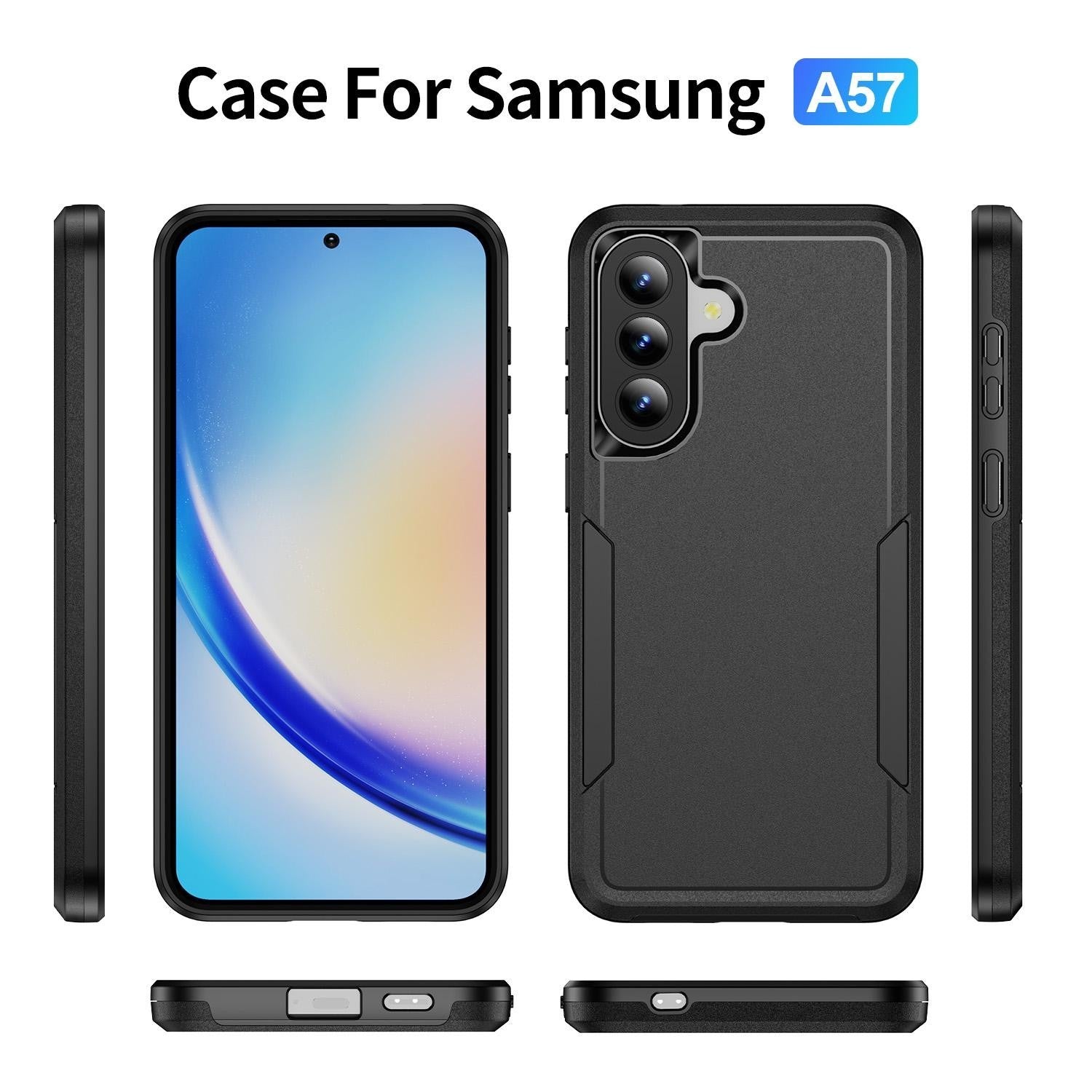 Case For Samsung Galaxy A17 A16 A37 A36 A57 A56 Shockproof Rugged Phone Cover