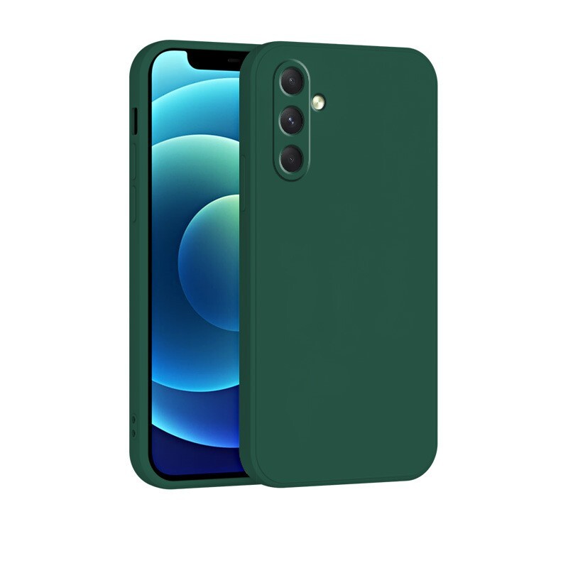 Case For Samsung A17 A16 A15 A14 A56 A55 Liquid Silicone Soft Matte Phone Cover