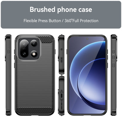 Carbon Fibre TPU Silicone Gel Phone Case Cover For OnePlus 15 13 12 9 8 7 6 Pro