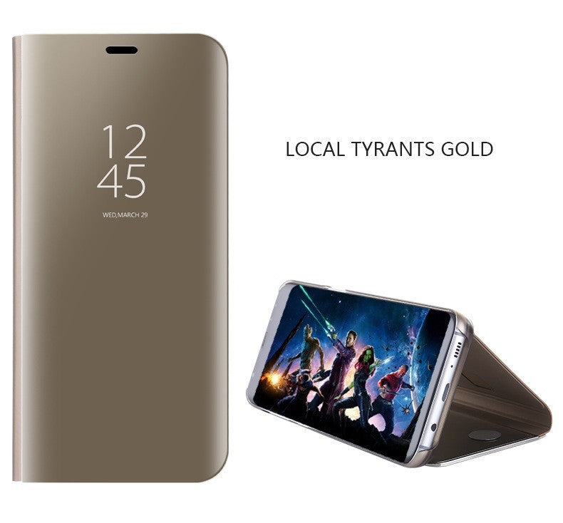 Case For iPhone 15 14 13 12 11 Pro Max Plus Smart Mirror Full Phone Flip Cover