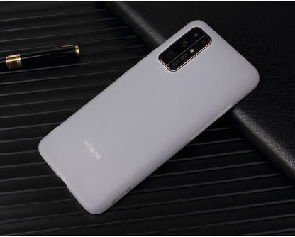 Soft Slim Silicone TPU Matte Back Case Cover Huawei Honor 9/10/20/30 Lite/Pro UK