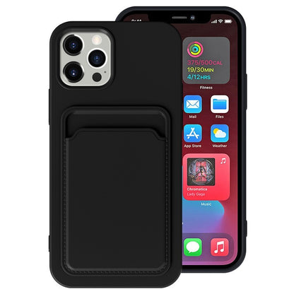 Case For iPhone 14 Pro Max 14 Plus Wallet Card Holder Shockproof Cover Silicone