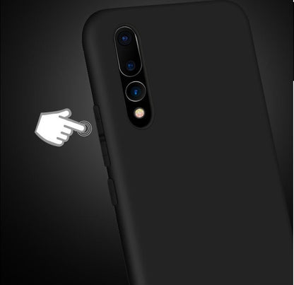 Soft Thin Matte TPU Gel Silicone Phone Case Cover Huawei P10 P20 P30 Lite/Pro