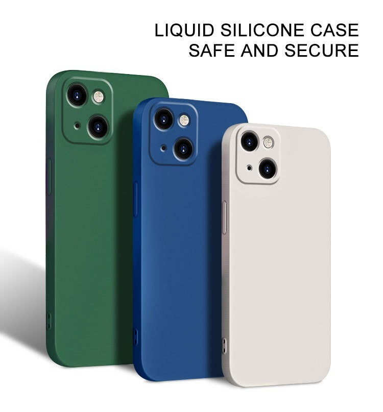 Case For iPhone 16 15 14 Pro Max Plus 13 11 12 7 Shockproof Silicone Phone Cover