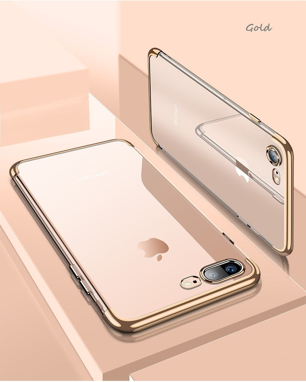 Luxury Ultra Slim Shockproof Bumper Case Cover for Apple iPhone X 8 7 6S 5 Plus