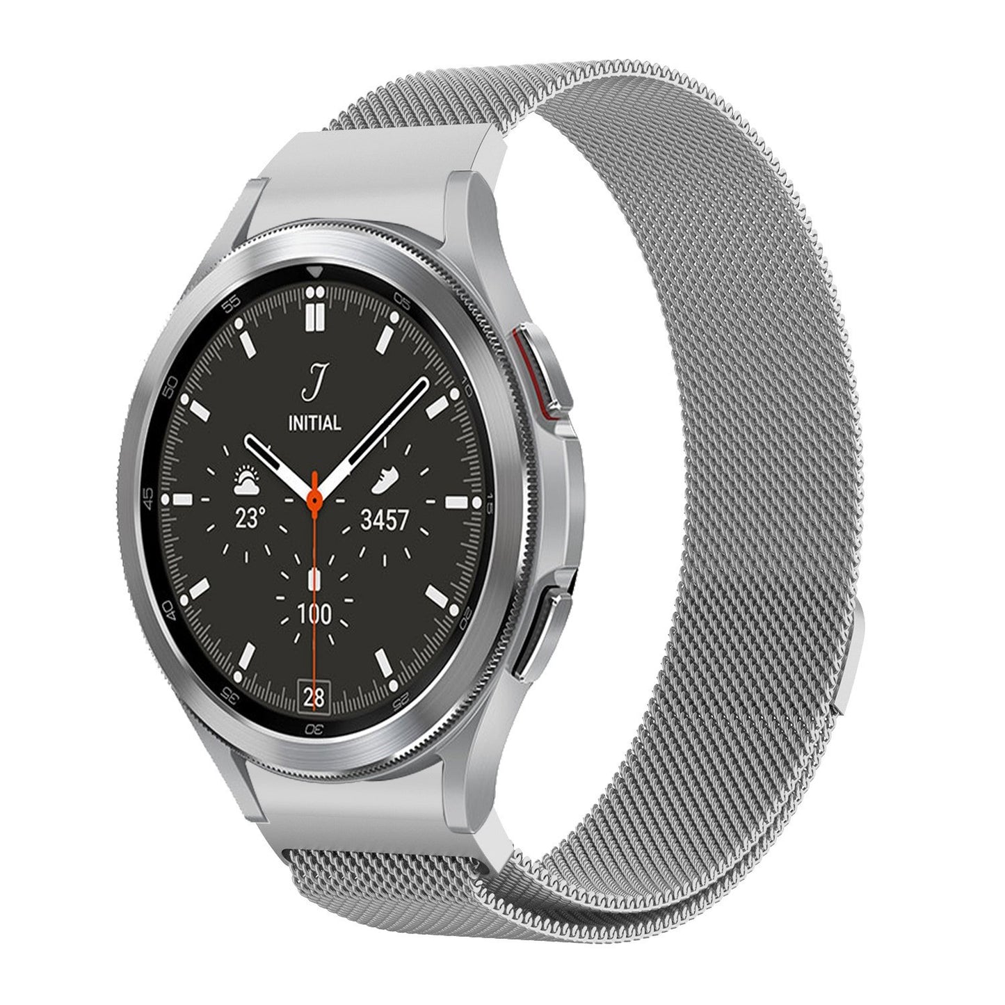 For Samsung Galaxy Watch 7 6 5 4 Straps Milanese Magnetic 40/44mm Band FE Pro