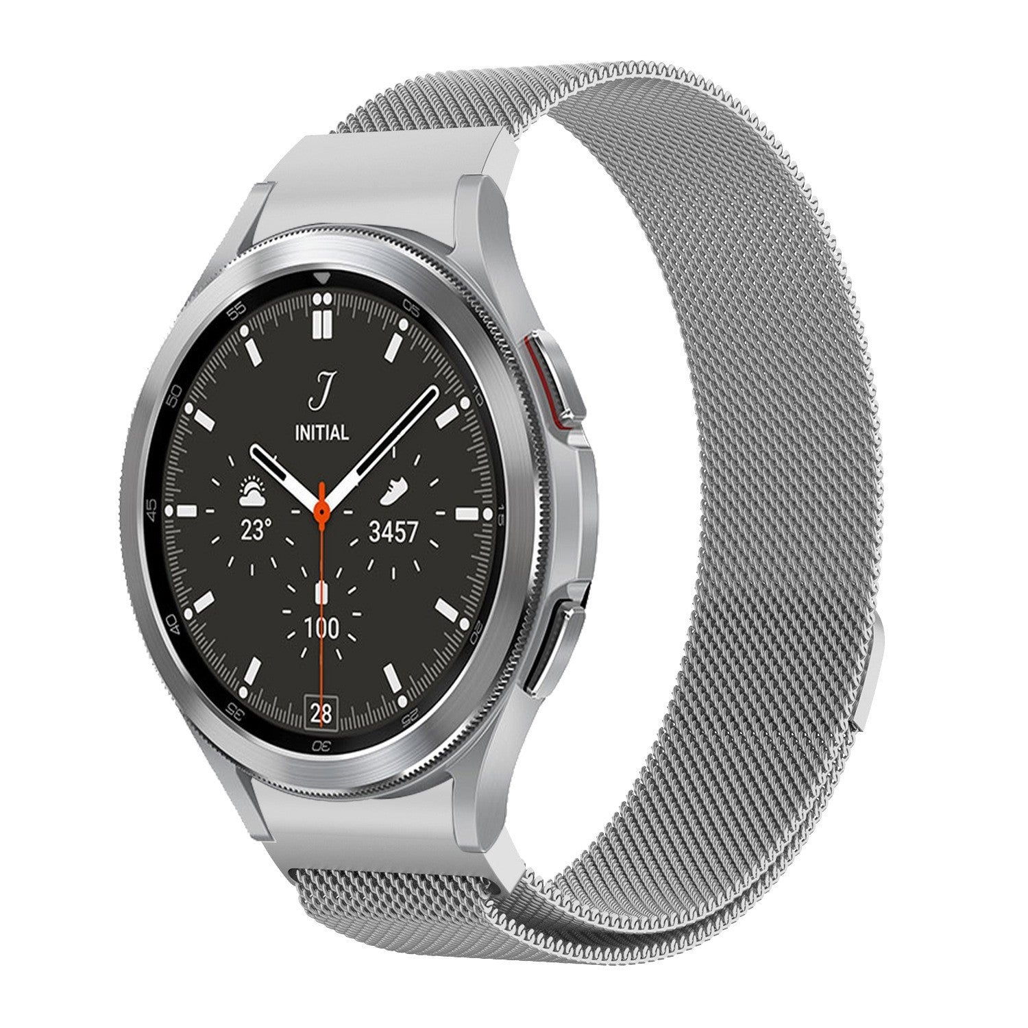 For Samsung Galaxy Watch 7 6 5 4 Straps Milanese Magnetic 40/44mm Band FE Pro