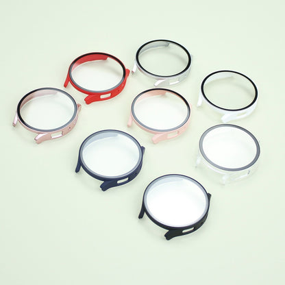 For Samsung Galaxy Watch 7 6 5 4 FE Case 40mm / 44mm PC Cover Screen Protector