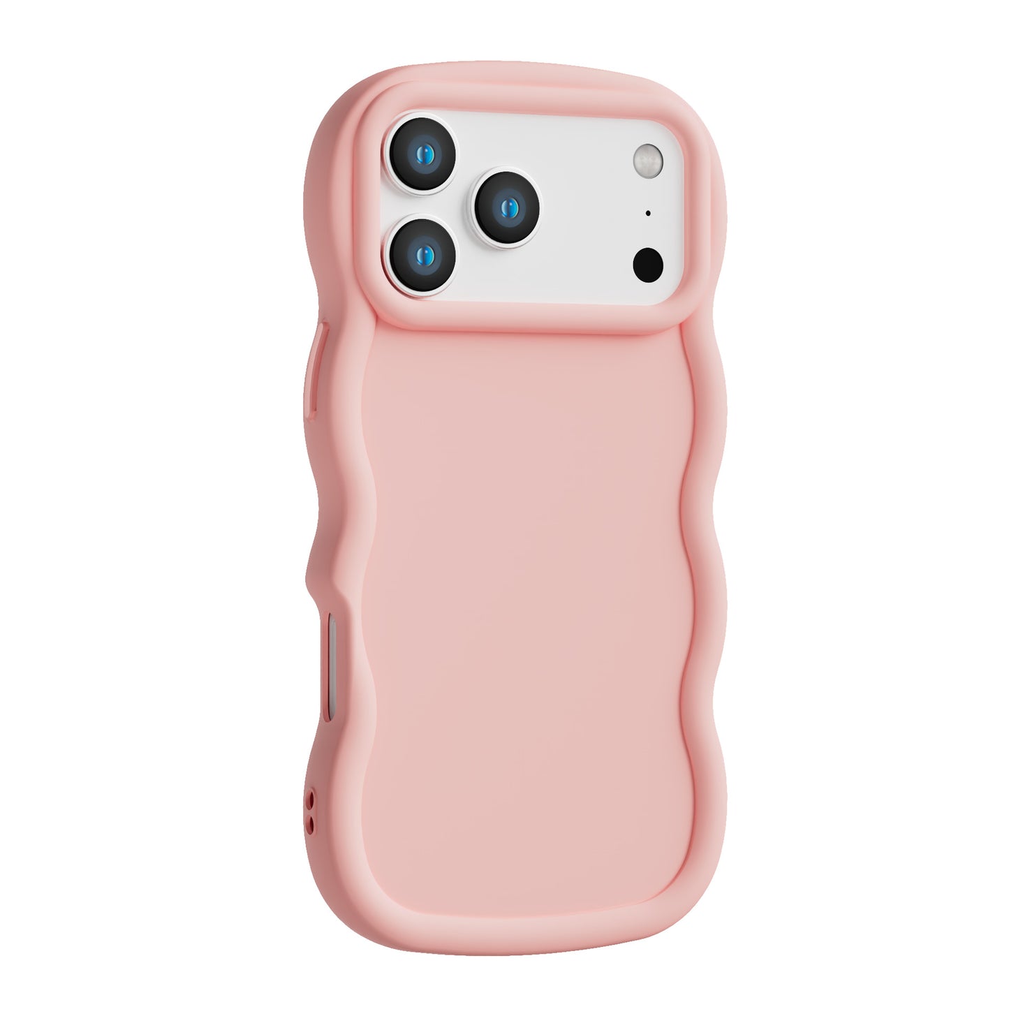 Wavy Candy Colour TPU Case For iPhone 17 16 15 14 13 Soft Shockproof Phone Cover
