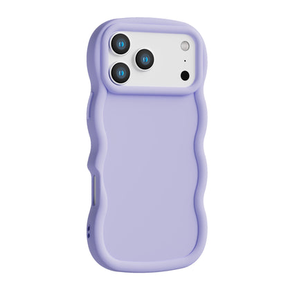 Wavy Candy Colour TPU Case For iPhone 17 16 15 14 13 Soft Shockproof Phone Cover